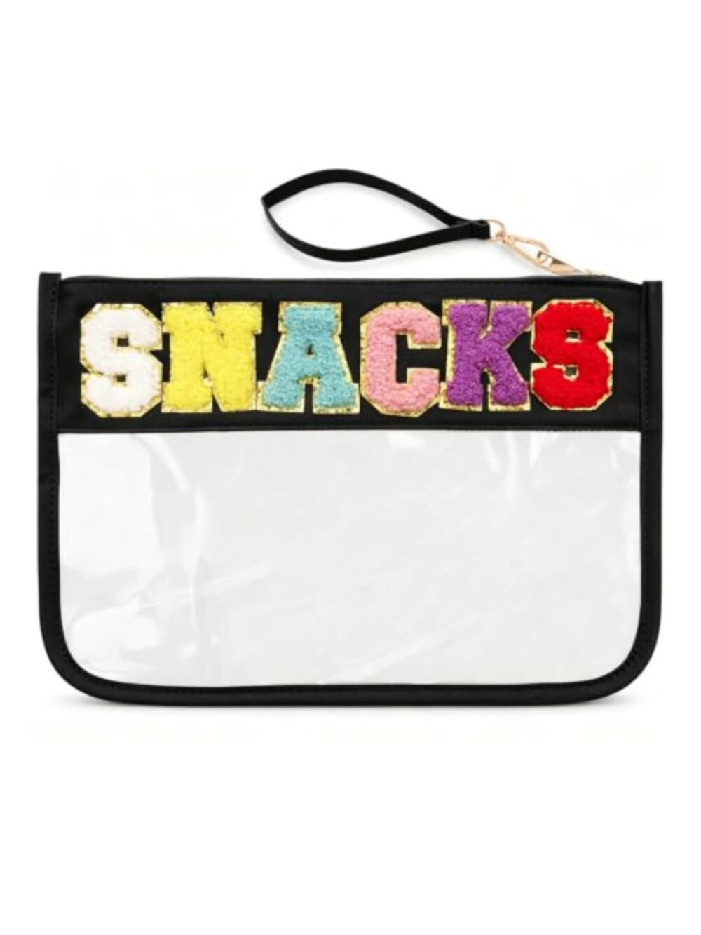 Clear Makeup Bag Waterproof Nylon Cosmetic Pouch Zipper Tote Travel